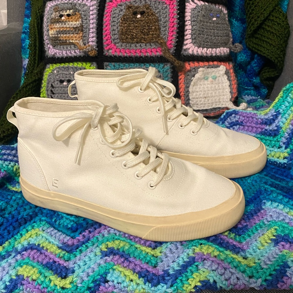 Everlane Hightop White Sneaker